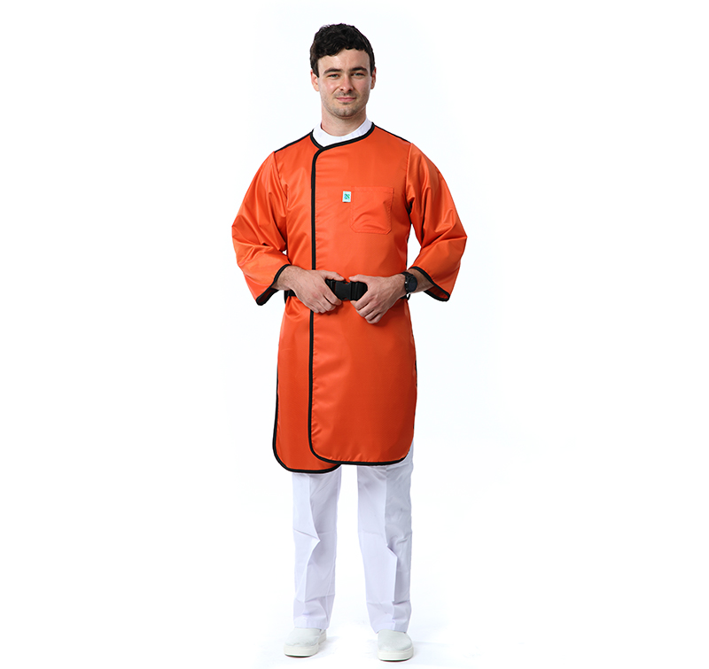 雙面連體長(zhǎng)袖鉛衣防護(hù)服